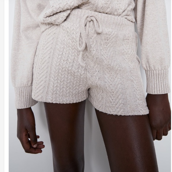 Cable knit shorts - Picture 4 of 7